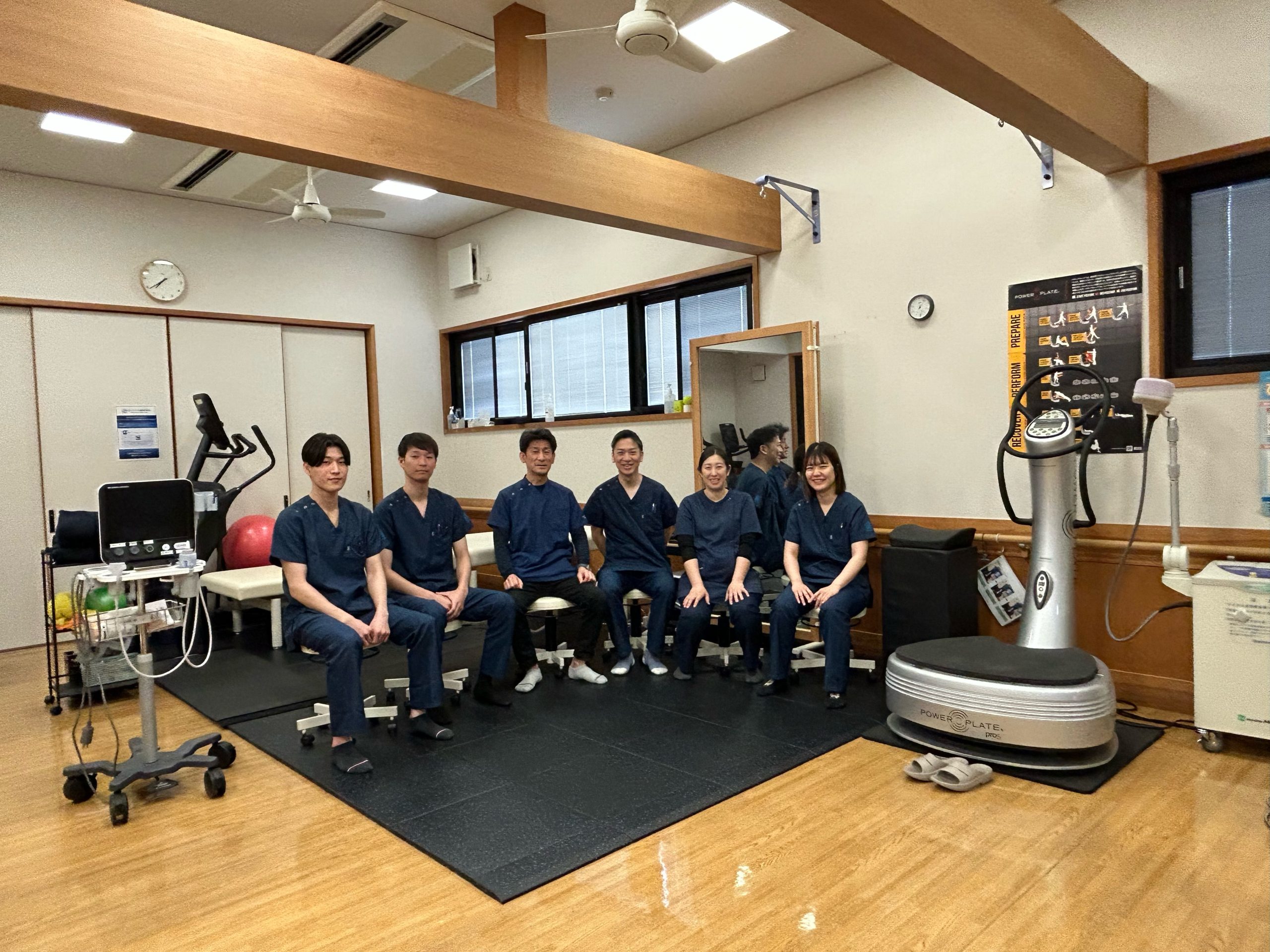 運動器リハビリに力を入れていて、信頼できるスタッフも充実