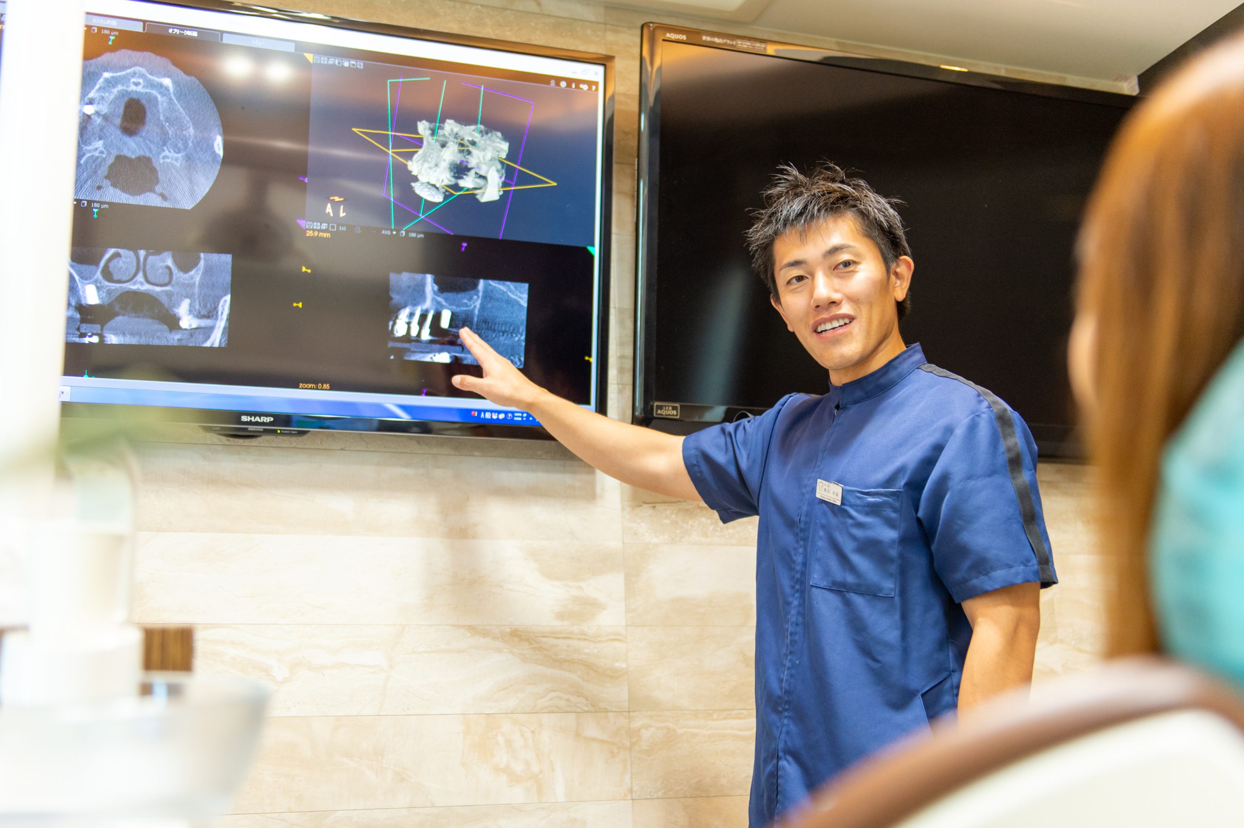 症状・費用・期間を分かりやすく説明してから治療を開始します 