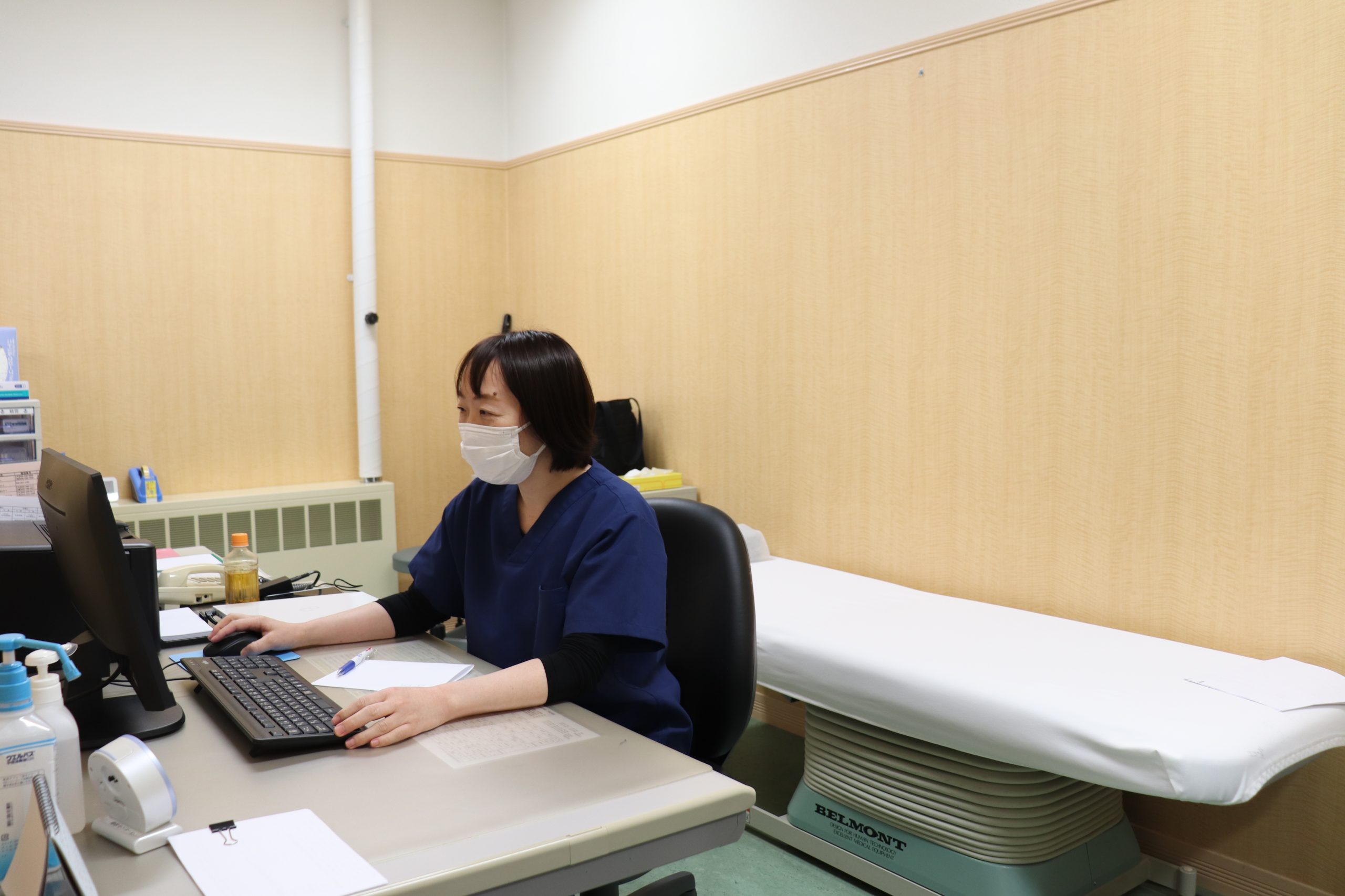婦人科は毎週木曜の午後に受診できます