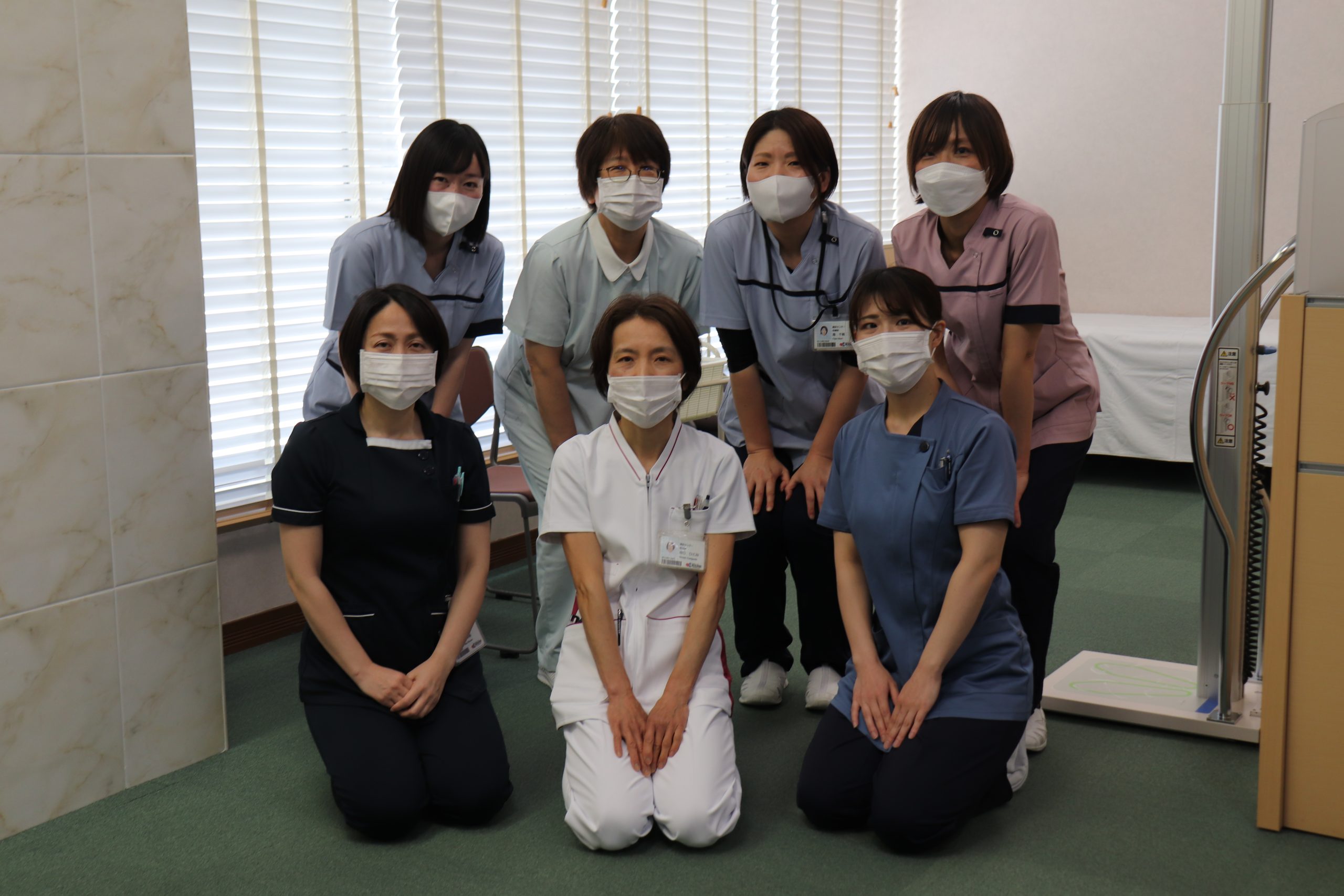 婦人科担当の看護師、スタッフが皆様をサポートします。