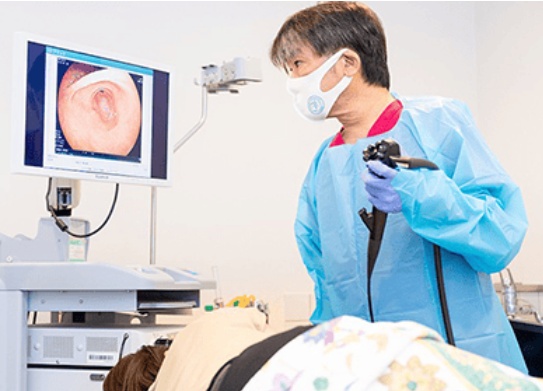 患者の立場に立った医療と、できる限り痛くない治療をモットーとする、林理事長